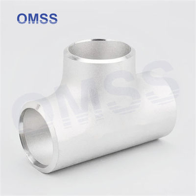 SCH10 SCH40 OD Fittings 2&quot; Stainless Steel Socket Welding Butt Welded Equal Tee