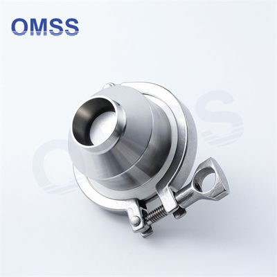 Μία οδός μη επιστροφής ελεγχόμενη βαλβίδα SS Clamp End Ss304 ατσάλινου χάλυβα συγκολλημένη ζυγισμένη ζυγαριά
