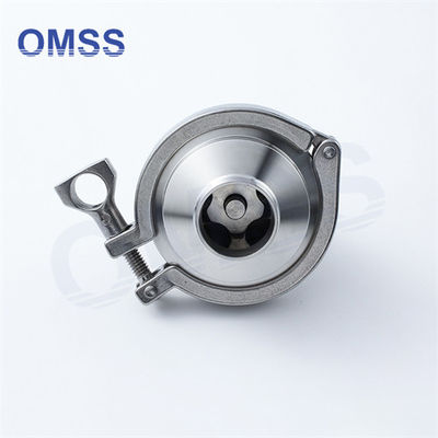 Μία οδός μη επιστροφής ελεγχόμενη βαλβίδα SS Clamp End Ss304 ατσάλινου χάλυβα συγκολλημένη ζυγισμένη ζυγαριά